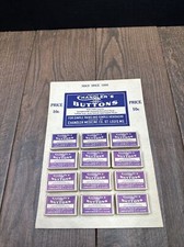 Vintage Chandler Medicine Buttons 10 Cent Drug Store Display St Louis Old Stock picture