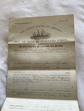 483 Steamboat Bill of Sale James R Langdon Great Lakes Steamer Rutland Transit picture