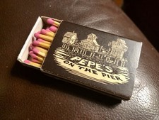 Pepe’s on the Pier, San Francisco, CA, Full Unstruck Matchbox picture