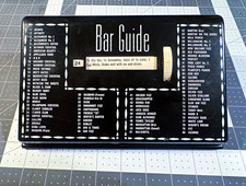 Vintage Mid-Century Bar Guide Cocktail Recipe Dial 80 Drinks Glen Shaw Creations picture