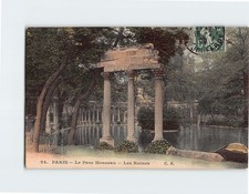 Postcard Le Parc Monceau Les Ruines Paris France picture