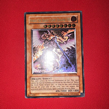 Yugioh Horus The Black Flame Dragon LV8 SOD-EN008 Ultimate Rare Euro? picture