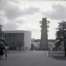 Westinghouse Pavilion - 1939-40 New York World's Fair - Vintage Negative picture