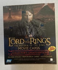 TOPPS 2004 LOTR Lord of the Rings Return of the King UPDATE Sealed HOBBY Box picture