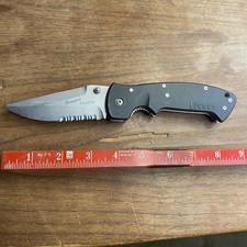 READ CRKT 6773SZ Crawford Kasper Folding Knife Satin Blade EDC Discontinued OOP picture