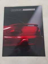vintage 1993 Mitsubishi Mirage Coupe Fold Out Car Brochure Catalog 9 1/2