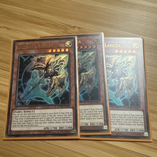 3 x Artifact Lancea (PLAYSET) ULTRA RARE 1st Ed NM DUDE-EN033 picture
