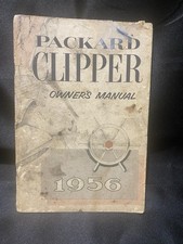 1956 Packard Clipper Owner's Manual picture