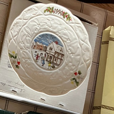 Donegal China 1990 Collectible Christmas Plate 9
