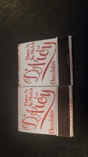 2 - D'ARCY CHOCOLATES & CANDIES OLD 1930'S FULL MINT MATCHBOOKS picture