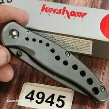 Kershaw 1640BLK Vapor Design By Ken Onion Frame Lock Knife 4
