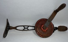 Vintage Goodell Pratt Breast Drill 245 ~SHOULDER~CHEST~ KNEE-Missing Side Handle picture