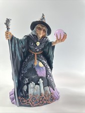 Jim Shore Cast Your Eyes This Way Witch Crystal Ball 6004326  picture