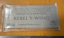 #14 metal number plate for Master Replicas Star Wars Rebel Y-Wing 2006 sealed picture