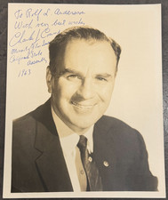 CHARLES J CONRAD Signed Photo CA State Assembly Minority Leader Actor Autograph  picture