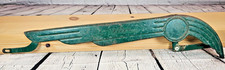 VTG 1950 Schwinn Spitfire Bicycle Feather Chain Guard Green 23