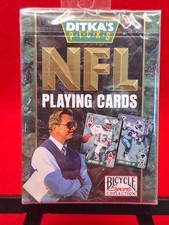 Ditka's Picks - 1993 NFL Playing Cards - Bicycle Sports Collection - New Sealed picture