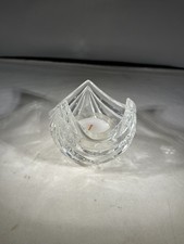 Vintage Mikasa Germany Small Crystal Bowl ML4E with candle  AI picture