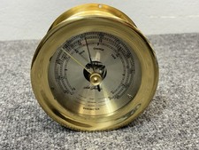 Vintage SETH THOMAS Barometer Brass picture