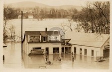 Wells River VT Vermont Flood of Nov. 4, 1927 2 RPPC Photo Postcard COPY picture