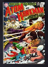 The Atom and Hawkman #42 Joe Kubert Cover, Denny O'Neil - 1969 DC - VF/NM picture