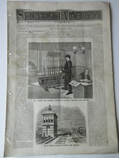 1875 Scientific American April 3 Saxby & Farmer's Railway Switches & Signals picture