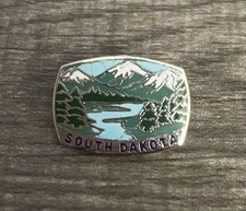 Vtg Scenic South Dakota Lapel Pin picture