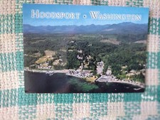 BEAUTIFUL POST CARD OVERLOOKING HOODSPORT WASHINGTON AWESOME POST CARD picture