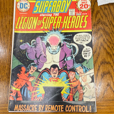 DC Comics Superboy #203 Legion of Super-Heroes (Aug) Bronze Age picture