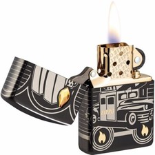 Zippo 48691 2023 Limited Collectible of the Year Zippo Car 75 Years H P Black picture