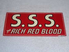 VINTAGE S.S.S. FOR RICH RED BLOOD QUCK MEDICINE 14