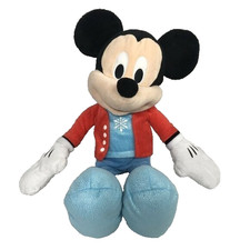 Disney Mickey Mouse Snowflake Plush 21