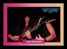 Alex Skolnick Testament 70 Rock Cards 1991  Trading Card TCG CCG picture