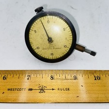 Federal Dial Indicator .0001 Vintage Made In United States Of America Back Lug picture