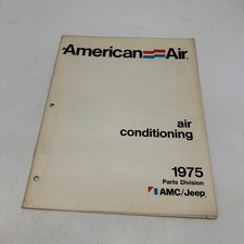 1975 Jeep Air Conditioning Wagoneer truck CJ sales brochure Parts Price List picture