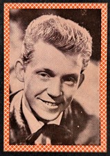 Malcolm Vaughan 1957 Disc Jockey Music Gum Card #12 (NM) picture