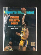 VTG 1980 May-Sports Illustrated Magazine -Kareem Abdul Jabbar Los Angeles Lakers picture
