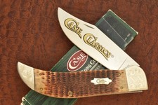 CASE CLASSIC XX USA BROWN BONE 2008 JUMBO CLASP BULLDOG KNIFE 6172 SS (36853) picture