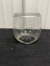 Vintage Dietz D-Lite Lantern Replacement Globe Loc-Nob NY USA Glass Globe Lens picture