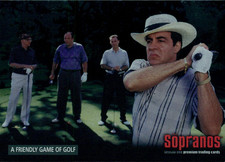 A Friendly Game of Golf - 2005 Inkworks the Sopranos #48 picture