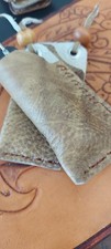 Bundle of 2 leather pocket slips for your folding knives up to 4 1/2
