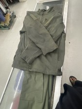 Massif Elements Two Piece CWAS Flight Suit Green USED Lg Blouse Med Trousers picture