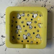 Peanuts Snoop & Woodstock Collage Ashtray | Perfect Cartoon Collectible Gift picture