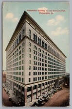 Wanamaker Building As Seen From City Hall Philadelphia PA 1913 Postcard TS-260 picture