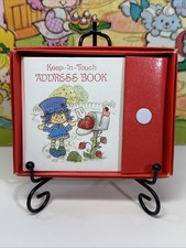 Vintage 1981 Strawberry Shortcake Address Telephone Book NEW in Box picture