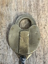 Vintage Antique J.H.W. Climax Padlock Lock picture