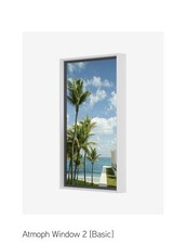 Atmoph Window 2 Basic White Color Frame Smart Display 1080p 27in picture