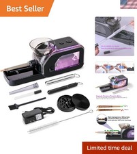 Portable Cone Rolling Machine with Auto Loader & Grinder for 8mm Cigarettes picture