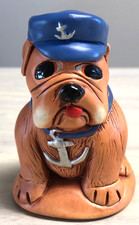 Guaranteed Irish Sailor Bulldog Figurine With Original Foil Seal MINT 1972 RARE picture