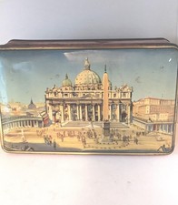 Carr & Co. Biscuit Tin: 1950s San Pietro Roma Collectible picture